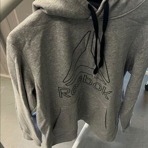 Reebok Men's Gray Hoodie